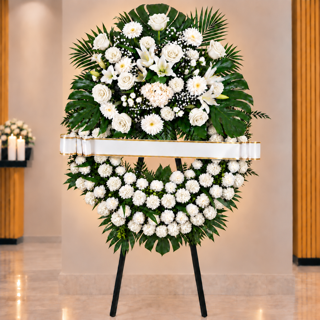 Corona funebre 1 cabezal Lavelle