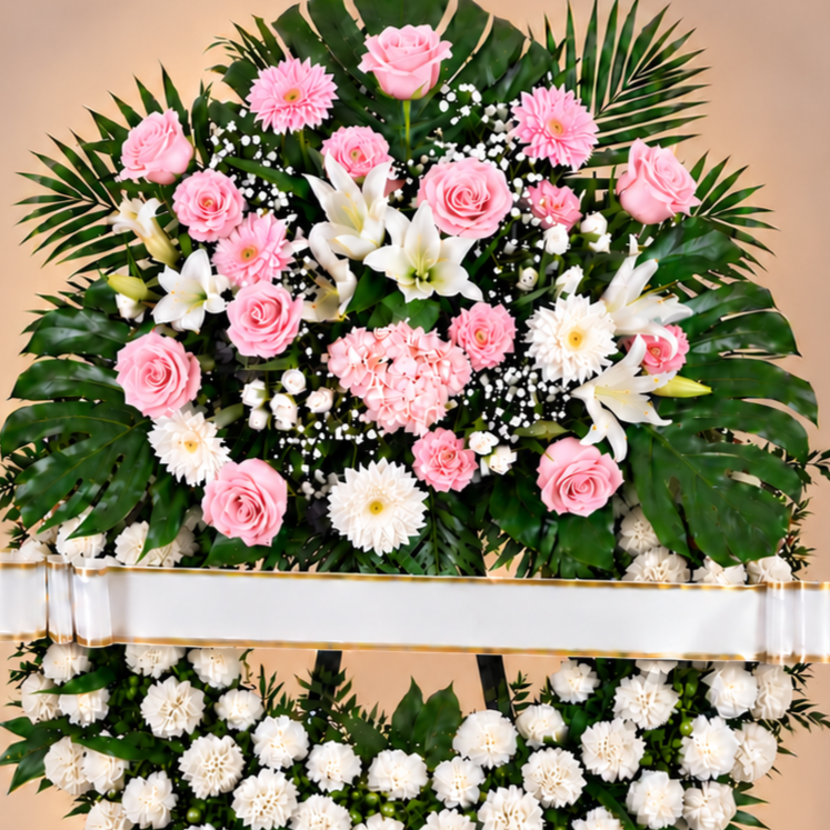 Corona funebre 1 cabezal Arix