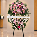 Corona funebre 2 cabezales Maelion