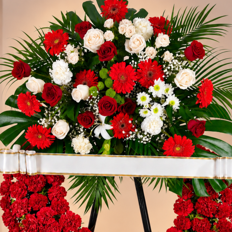 Corona funebre 1 cabezal Darelion