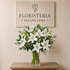 Ramo lilium blanco