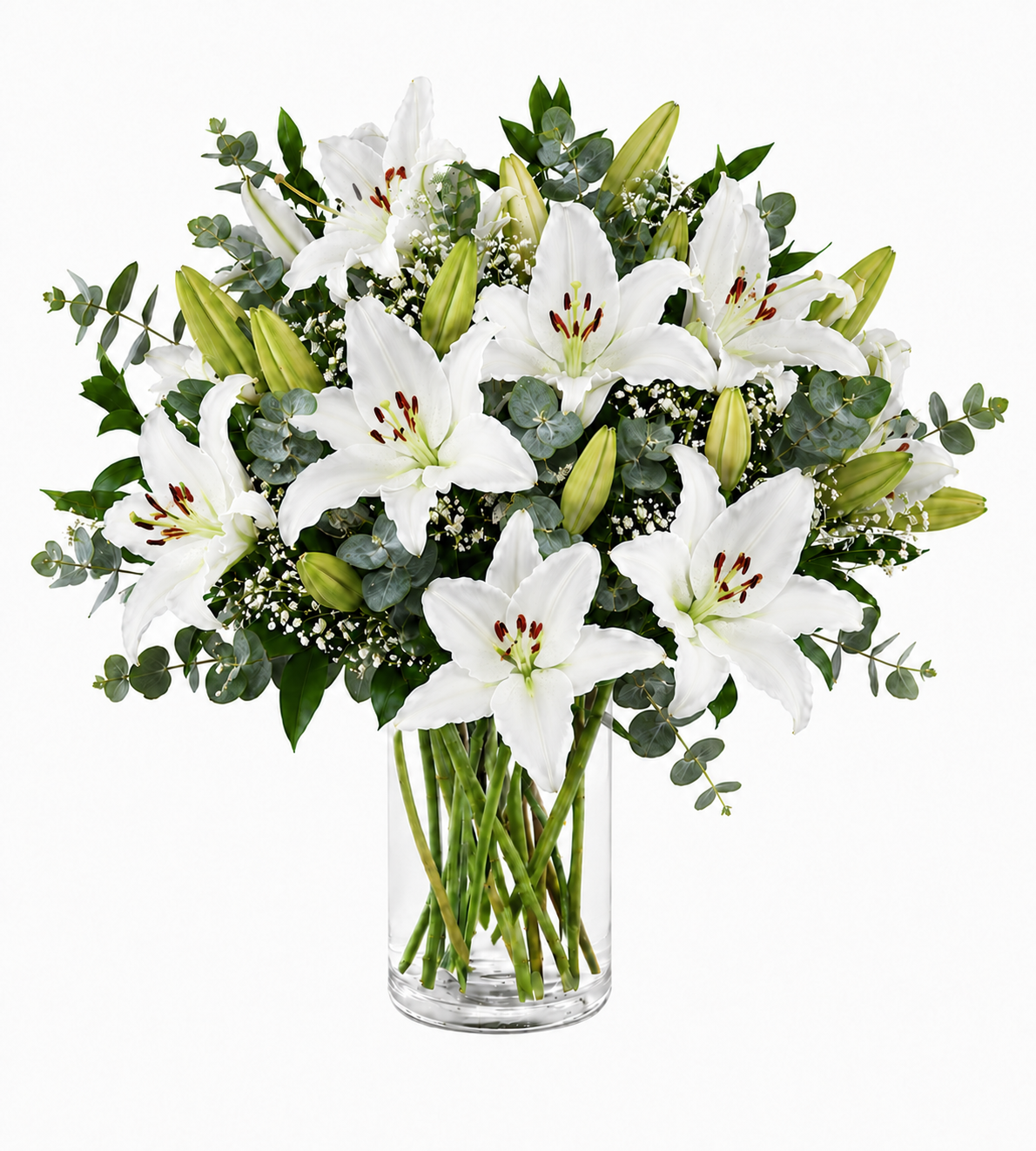 Ramo lilium blanco