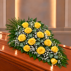 Ramo funebre rosas amarillas