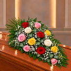 Ramo funebre rosas mixtas